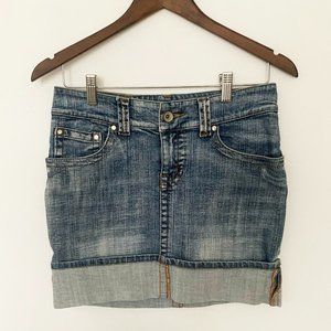 Armor Jeans, Jeans Mini Pencil Skirt, Vintage, Size 4